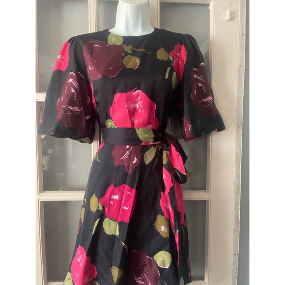 Kate Spade Just Rosy Tie-waist Dress - Picture 7 of 12